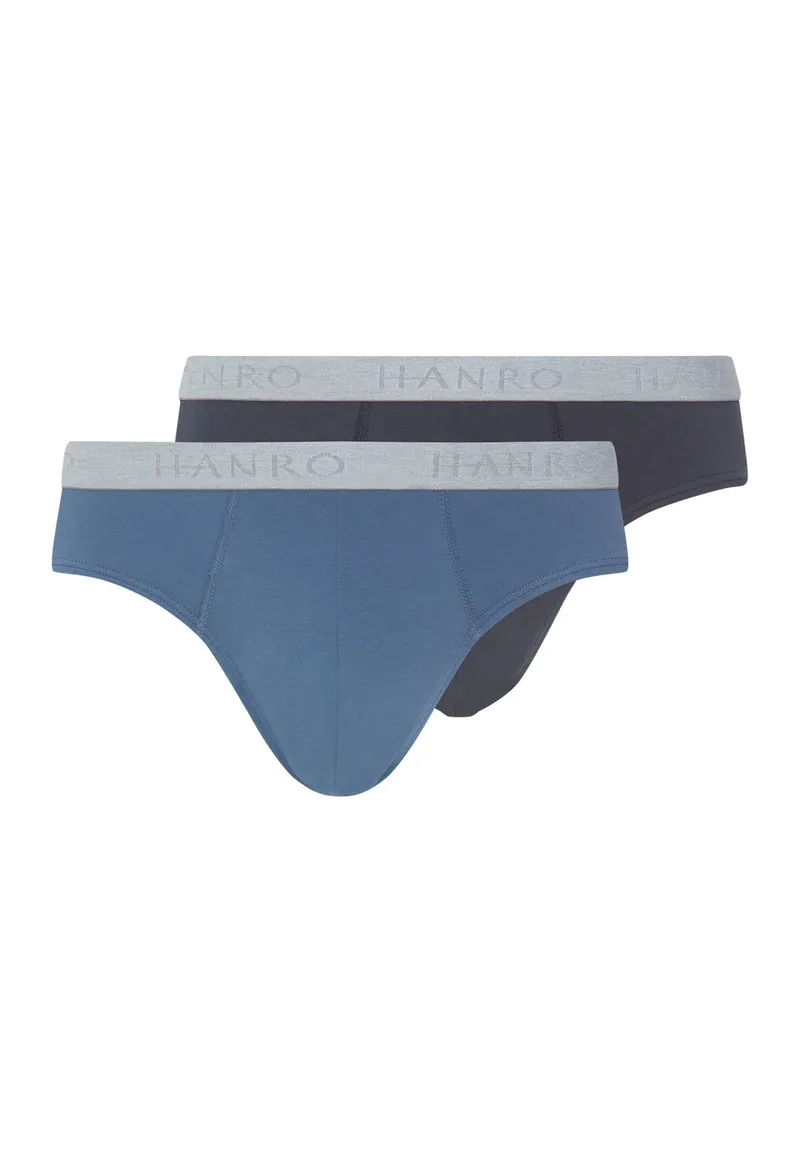Cotton Essentials Briefs 2Pack | stormy gray/tanzanite 073075-073134