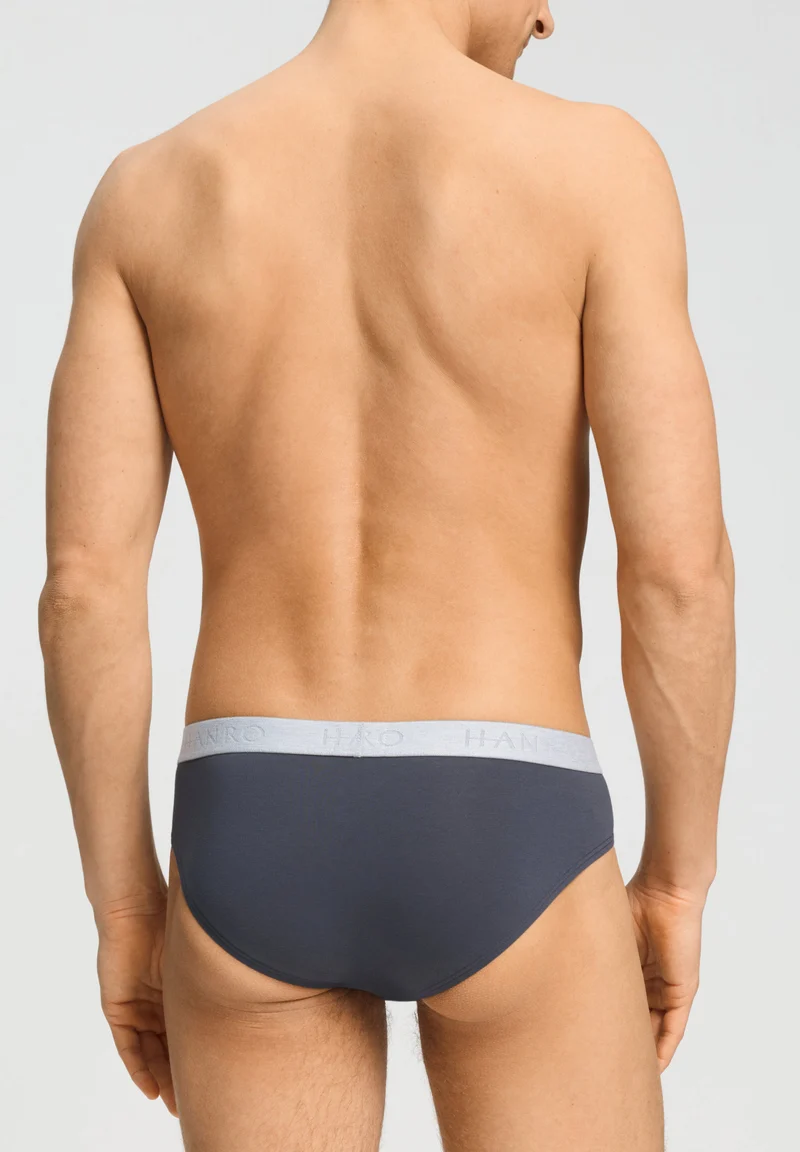 Cotton Essentials Briefs 2Pack | stormy gray/tanzanite 073075-073134