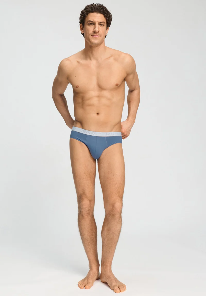 Cotton Essentials Briefs 2Pack | stormy gray/tanzanite 073075-073134