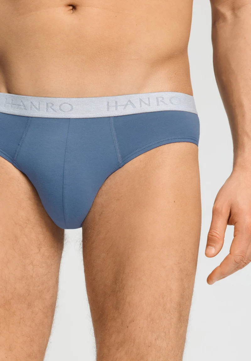 Cotton Essentials Briefs 2Pack | stormy gray/tanzanite 073075-073134