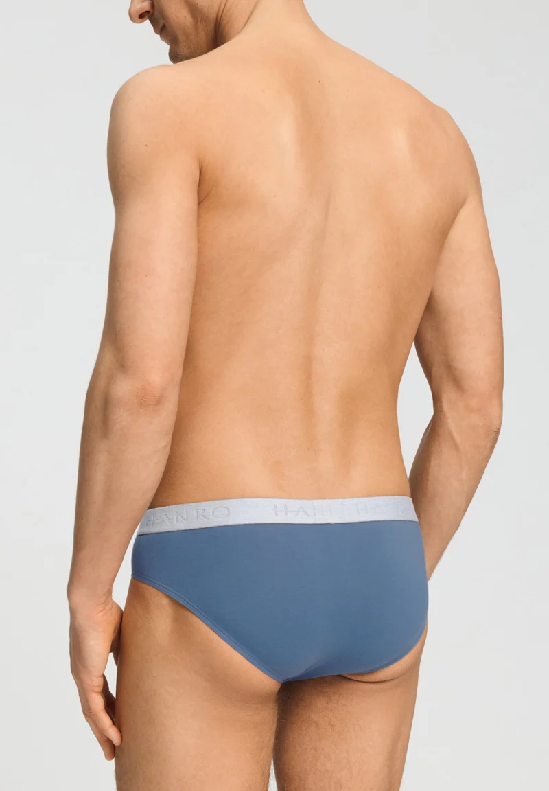 Cotton Essentials Briefs 2Pack | stormy gray/tanzanite 073075-073134