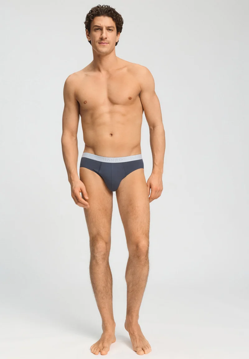 Cotton Essentials Briefs 2Pack | stormy gray/tanzanite 073075-073134