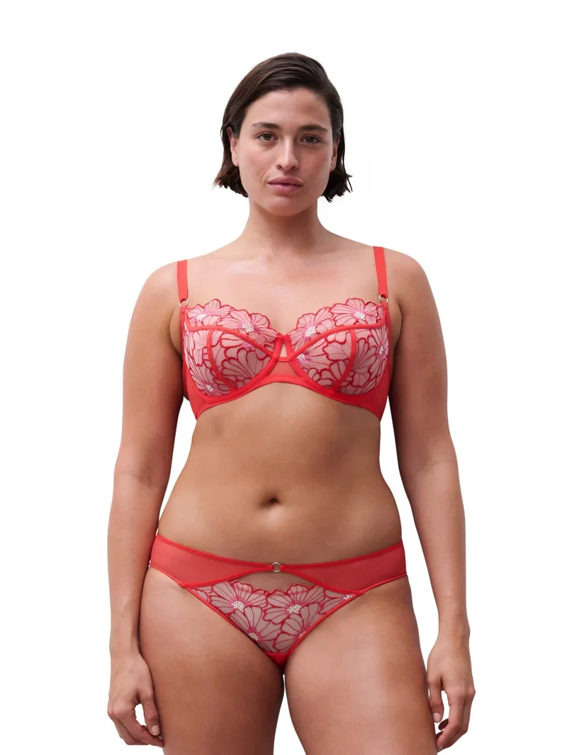Chantelle – Üppiger Halbschalen-BH, Flamboyant Flower