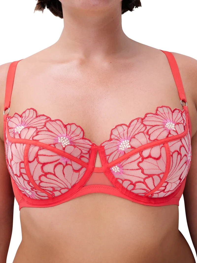 Chantelle – Üppiger Halbschalen-BH, Flamboyant Flower