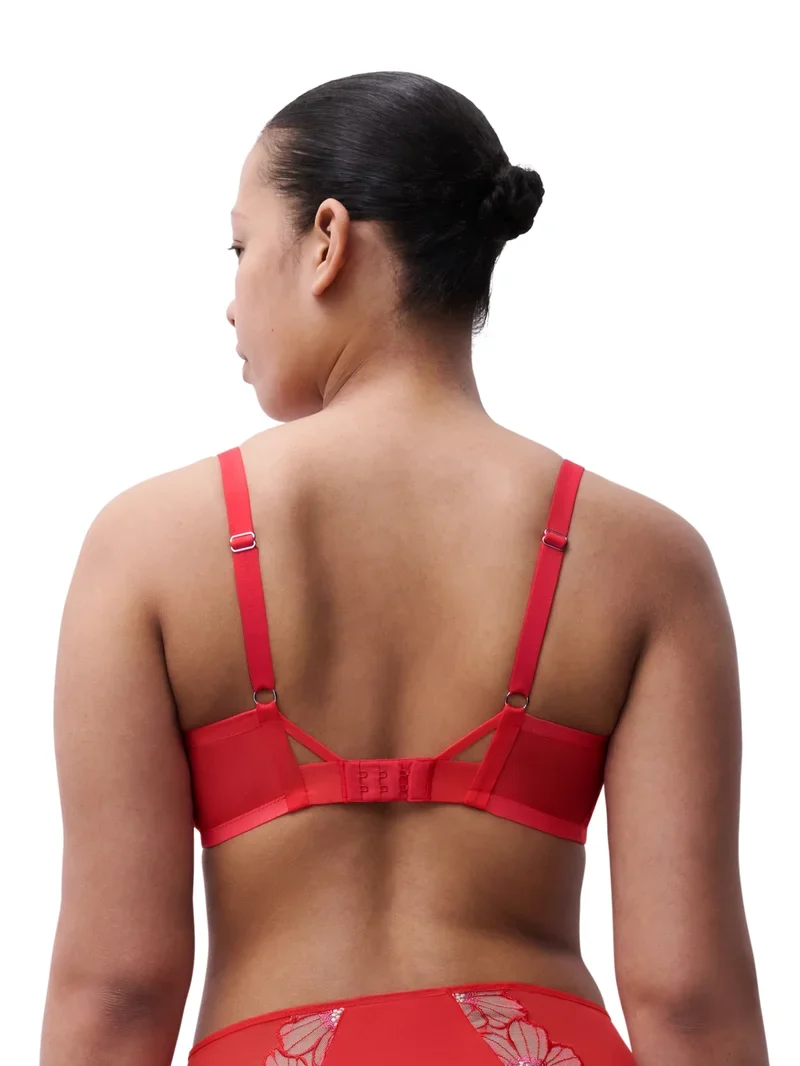 Chantelle – Üppiger Bügel-BH mit auffälliger Blume