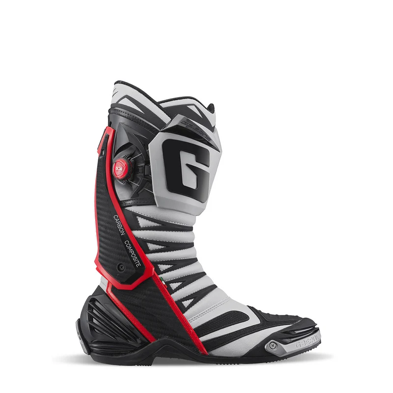 Gaerne GP 1 EVO Nardo-Grey/Red Motorradstiefel Herren