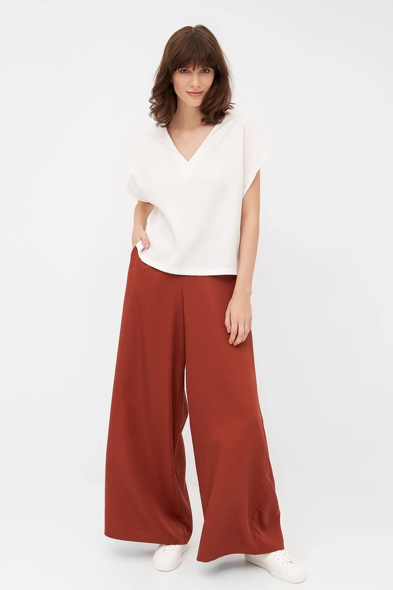 Tencel Wide Cut Blouse aus TENCEL™
