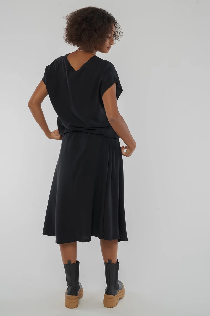 Tencel Wide Cut Blouse aus TENCEL™