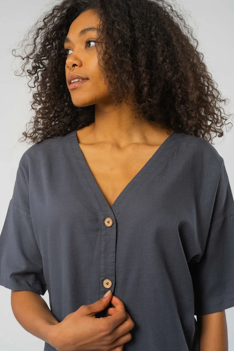 Market Shirt aus Bio Baumwolle & Hanf