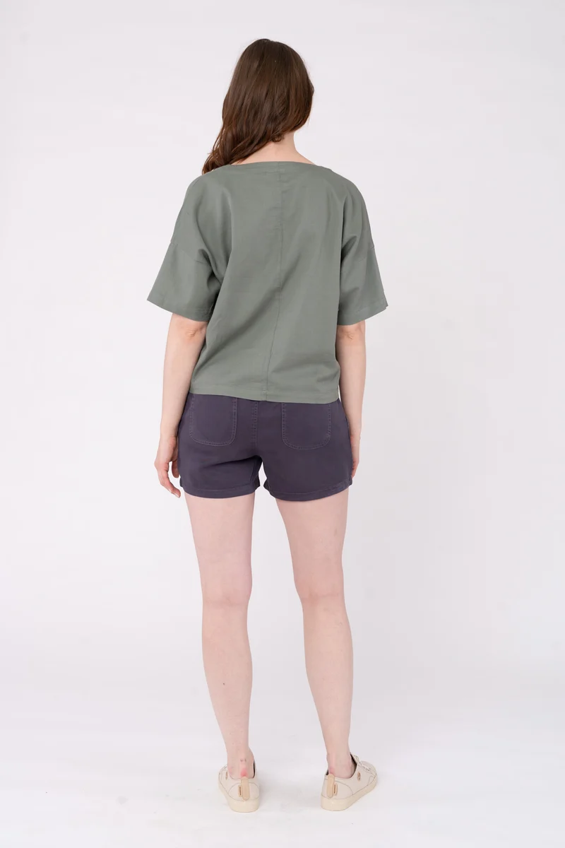 Market Shirt aus Bio Baumwolle & Hanf