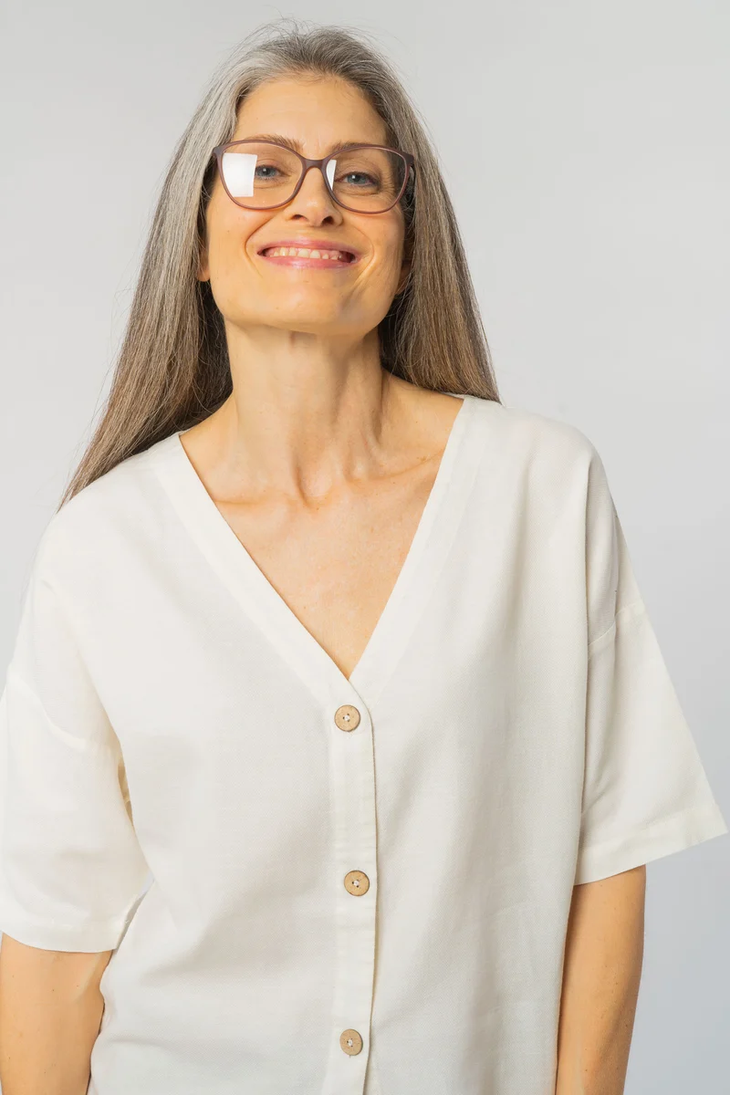 Market Shirt aus Bio Baumwolle & Hanf