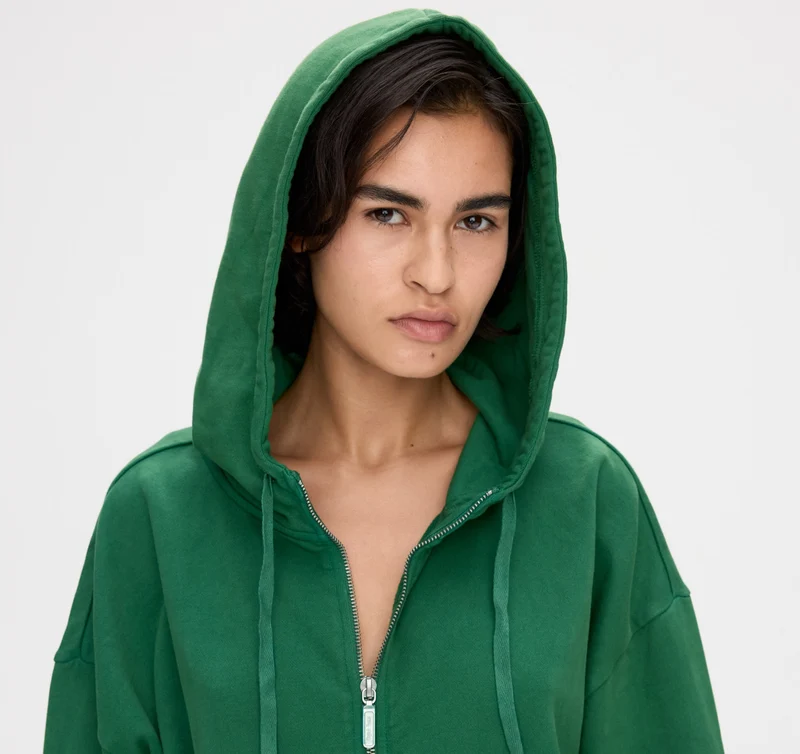 Weekend Oversized Zip Hoodie