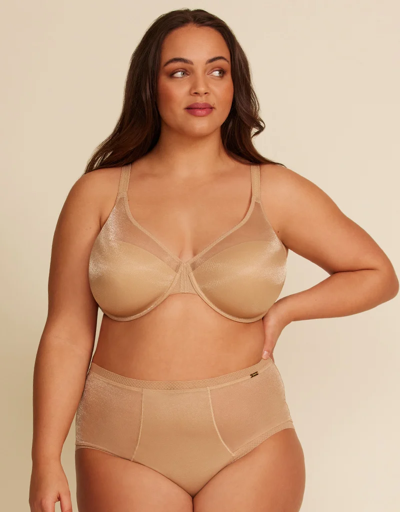 Gossard Glossies Light Padded Bra Latte