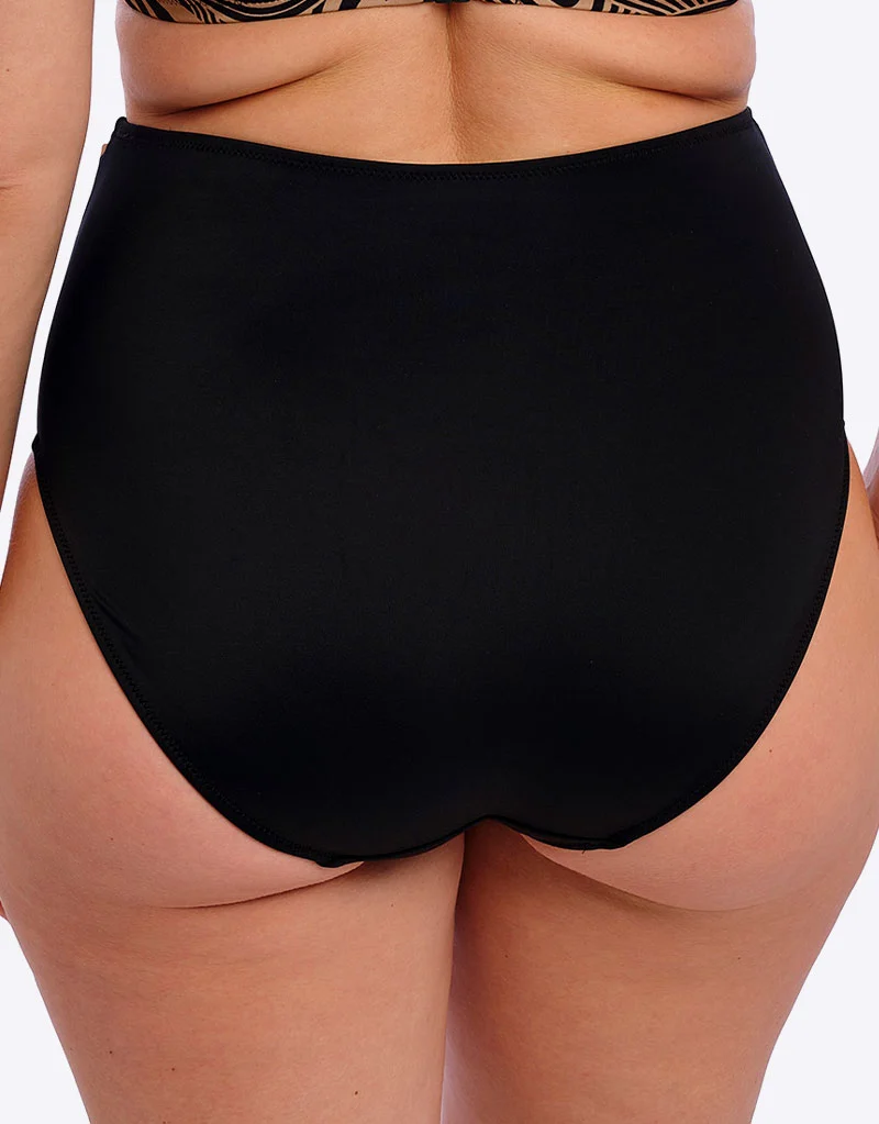 Fantasie Pemba Island High Waist Bikini Brief Mocha Print