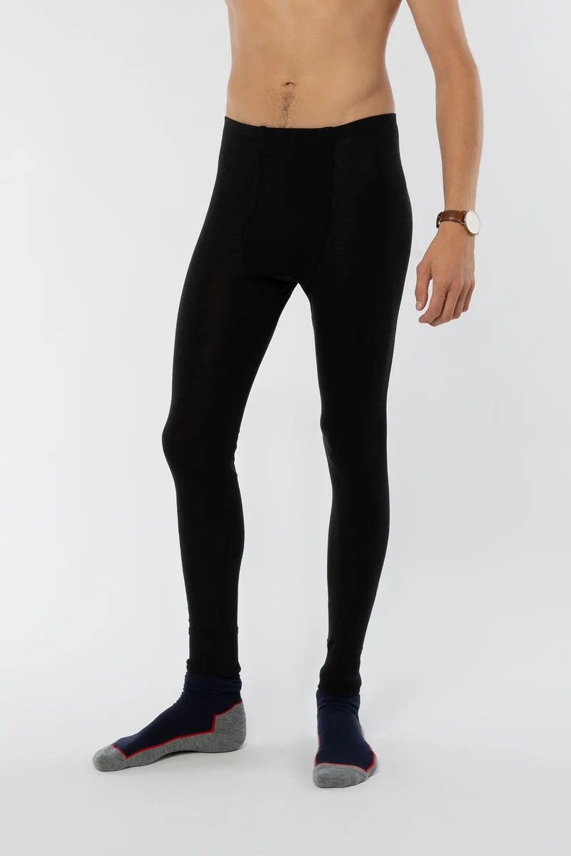 Lange Unterhose aus Wolle für Männer