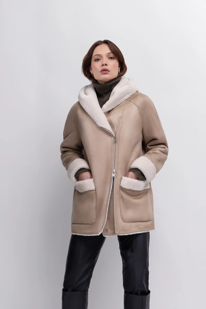 Reversible Hooded Coat
