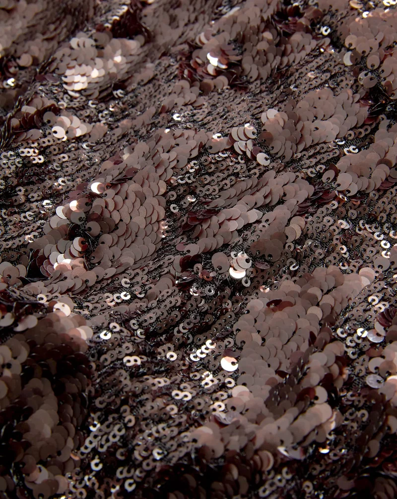 Collier Sequin Skinny Flare