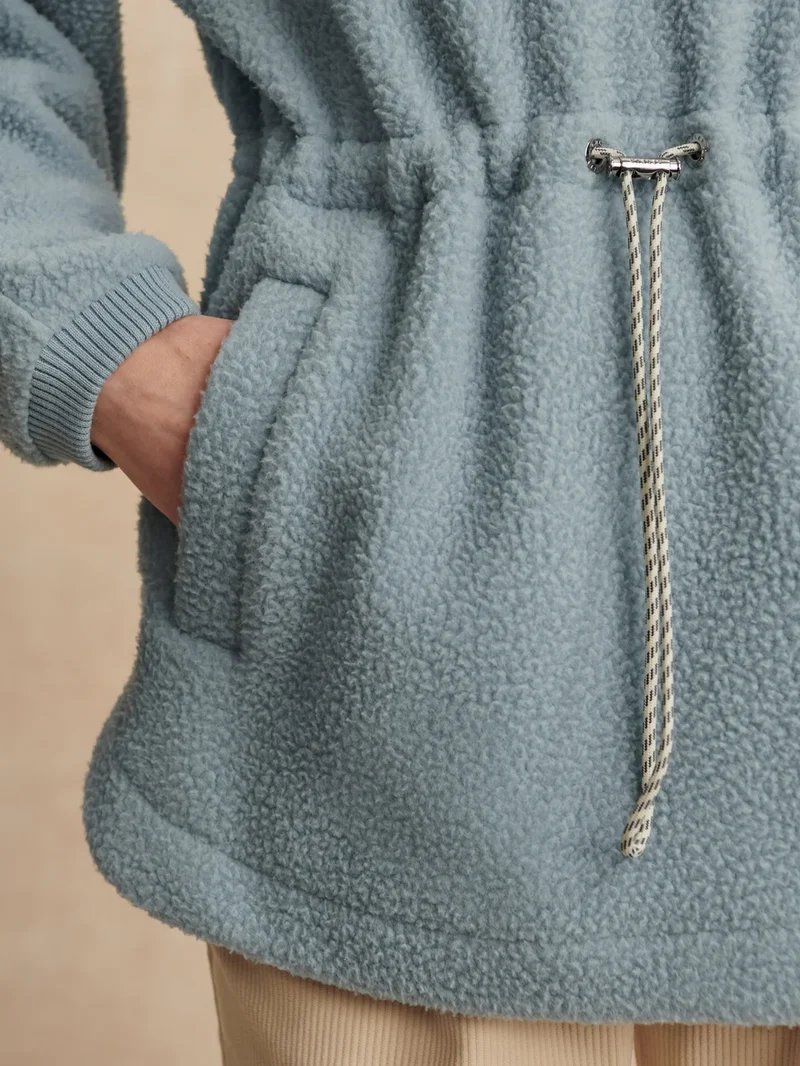 Ashby Half Zip Fleece Blue