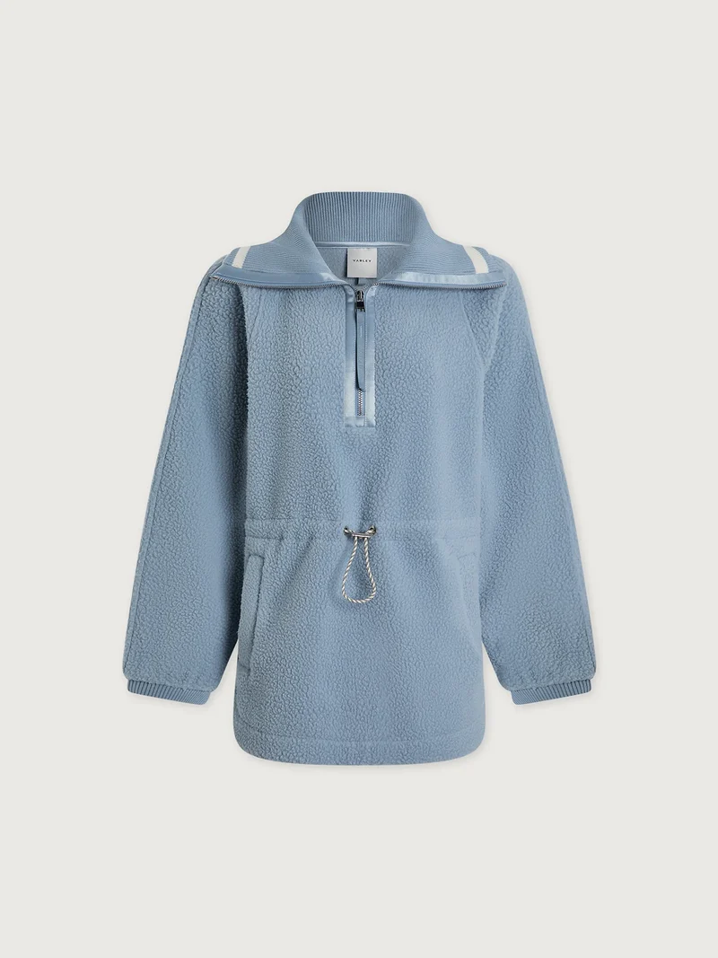 Ashby Half Zip Fleece Blue