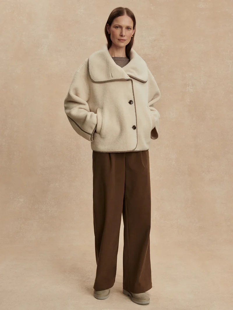 Romane Sherpa Jacket Sandshell
