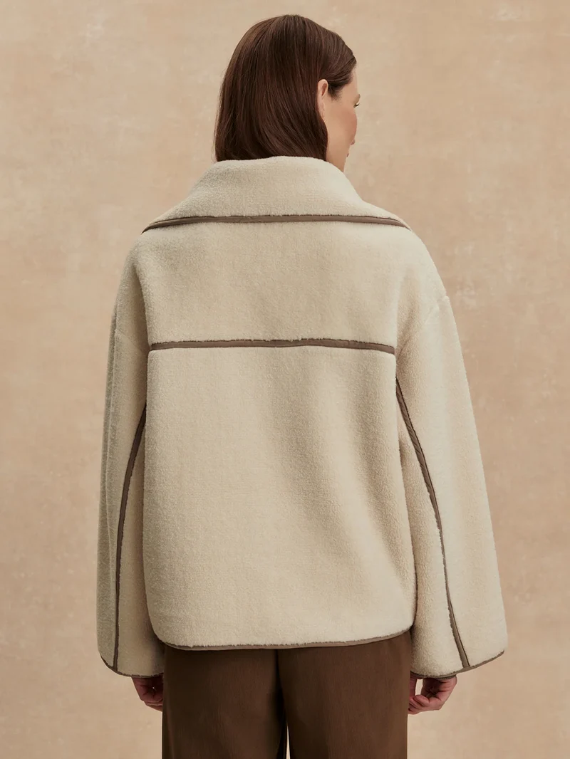 Romane Sherpa Jacket Sandshell