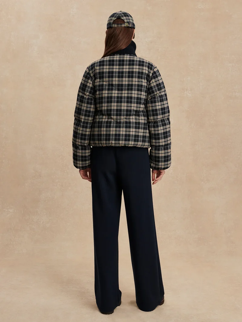 Bryony Short Puffer Jacket Navy