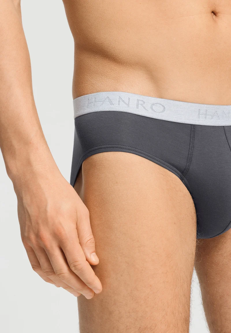 Cotton Essentials Briefs 2Pack | charcoal art / smokey olive 073075-073135