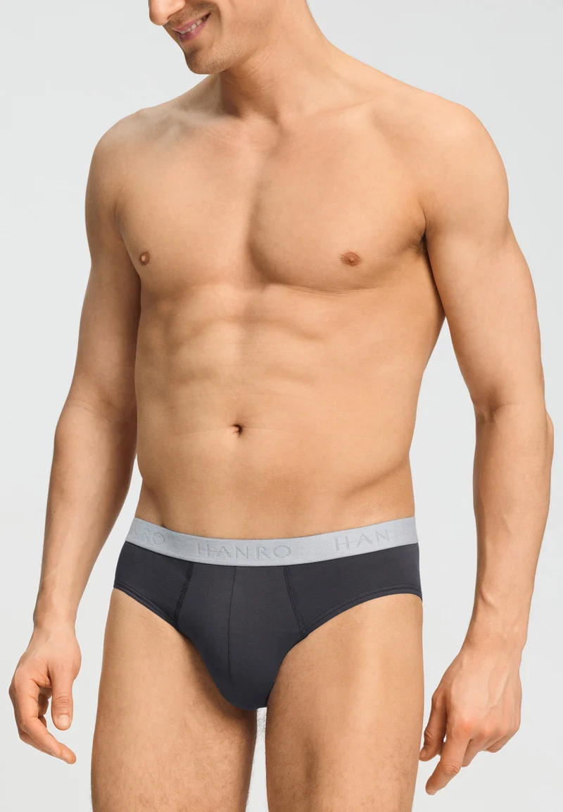 Cotton Essentials Briefs 2Pack | charcoal art / smokey olive 073075-073135