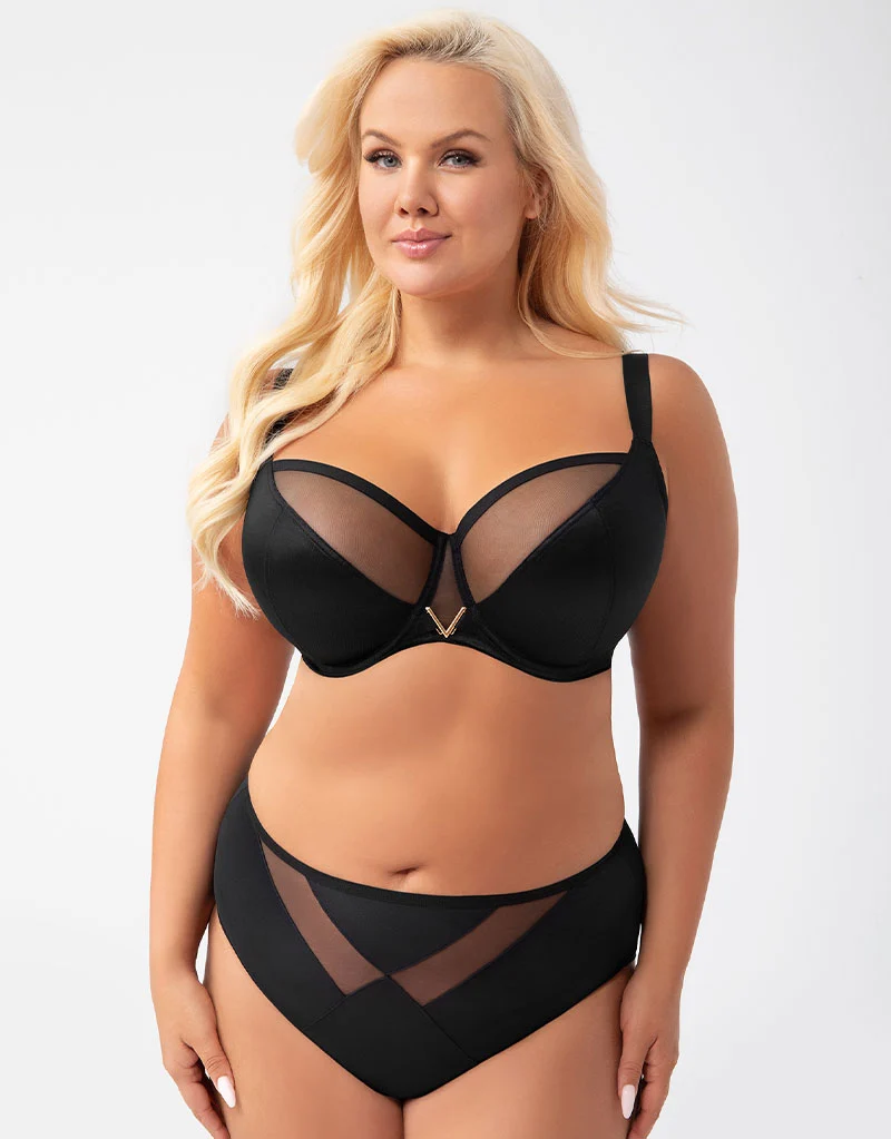 Gorsenia Vicky Full Brief Black