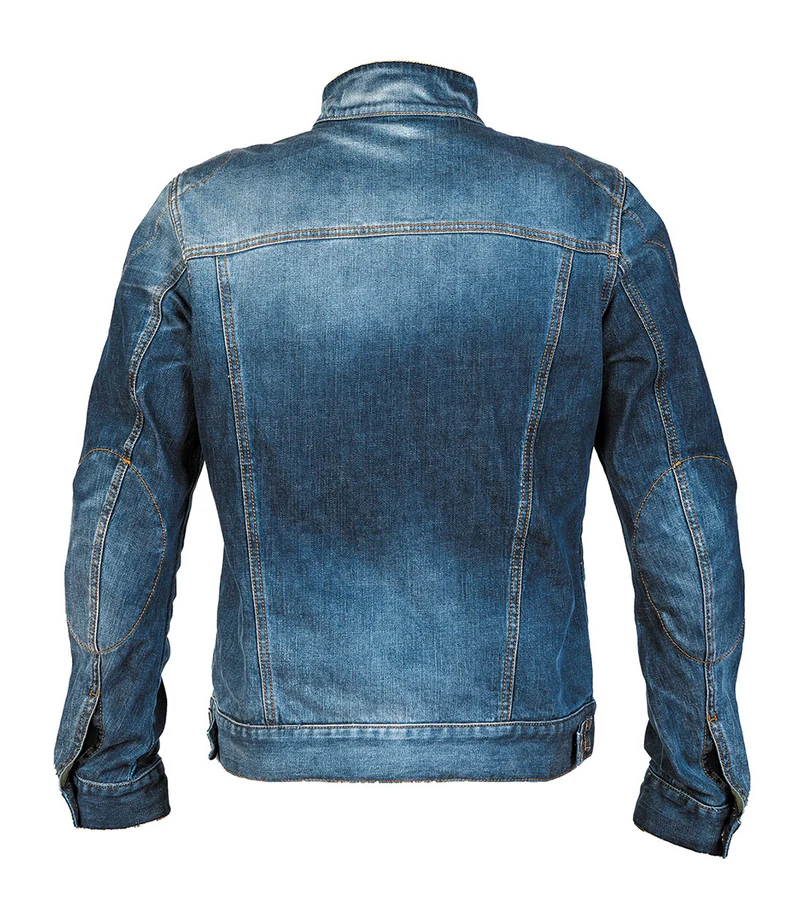 PMJ Jack West Denim Blue Motorradjacke Herren