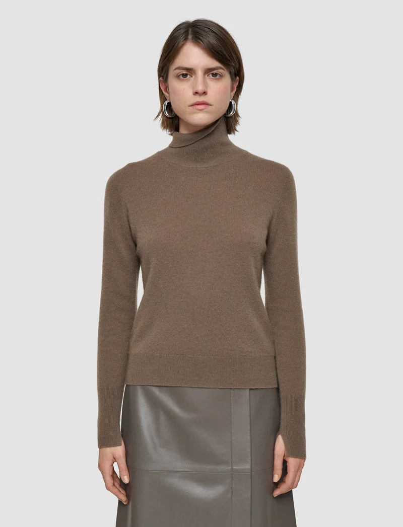 High Neck Jumper Mushroom