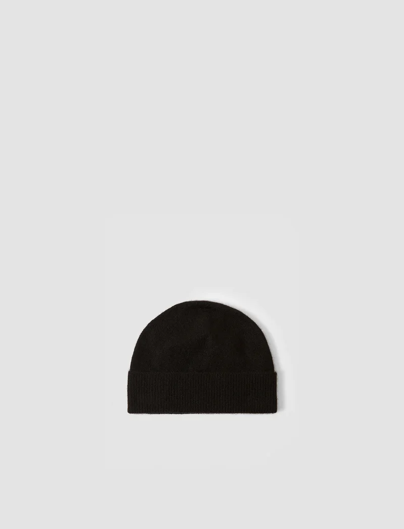 Hat Brushed Cashmere Black