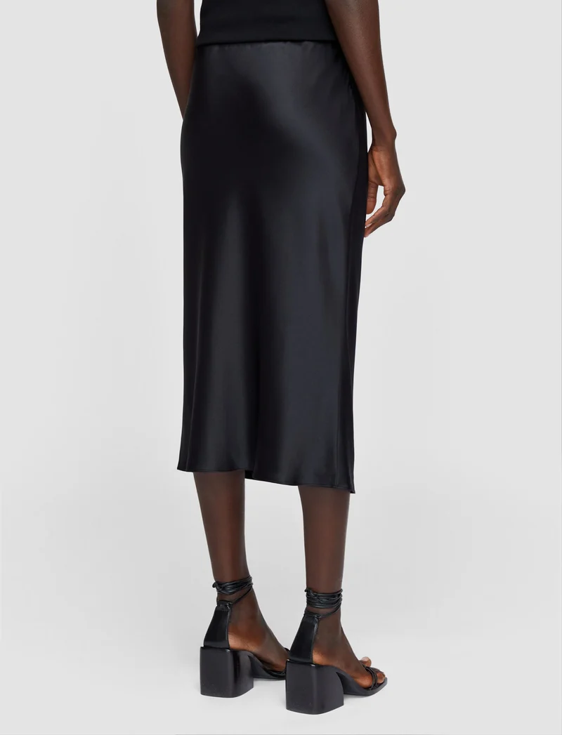 Isaak Silk Satin Skirt