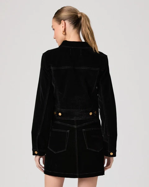 Chantal Jacket Onyx Velvet