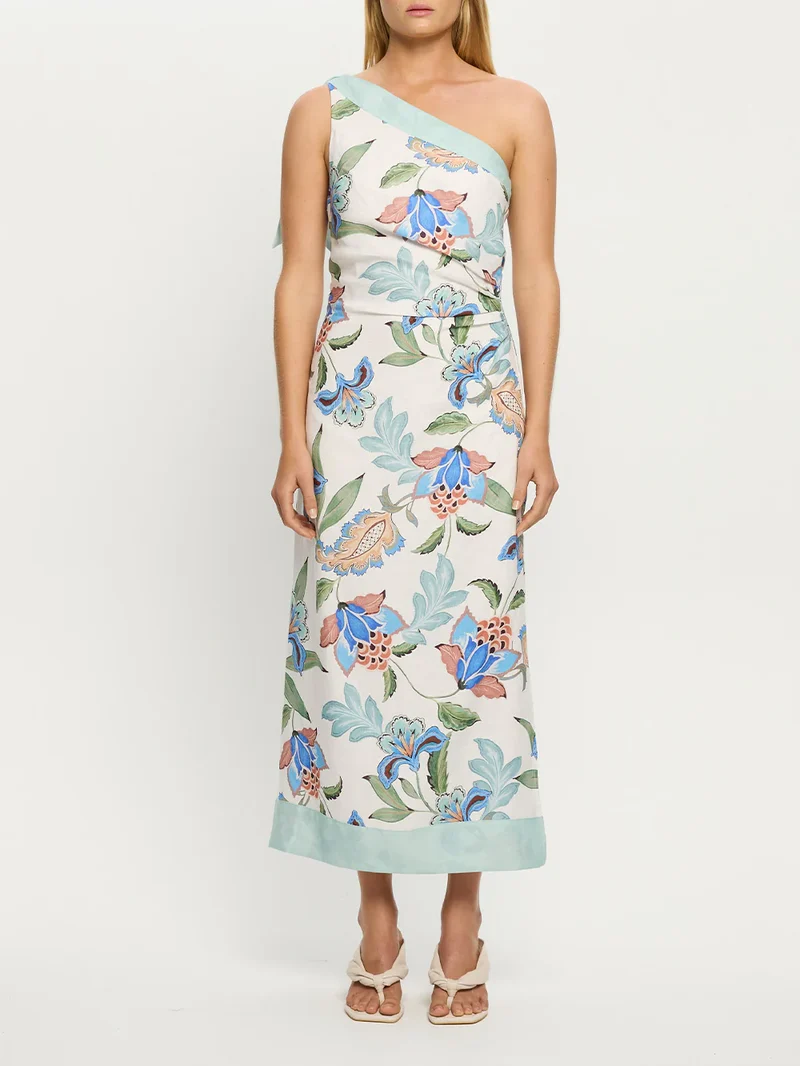 Azure Midi Dress