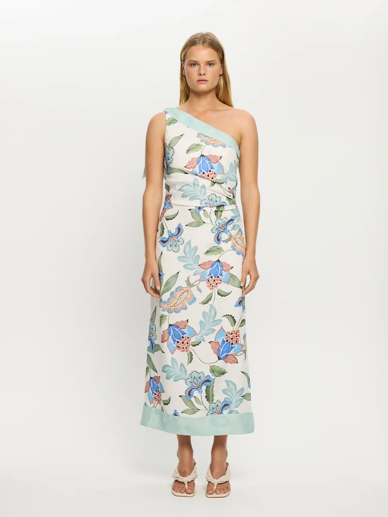 Azure Midi Dress
