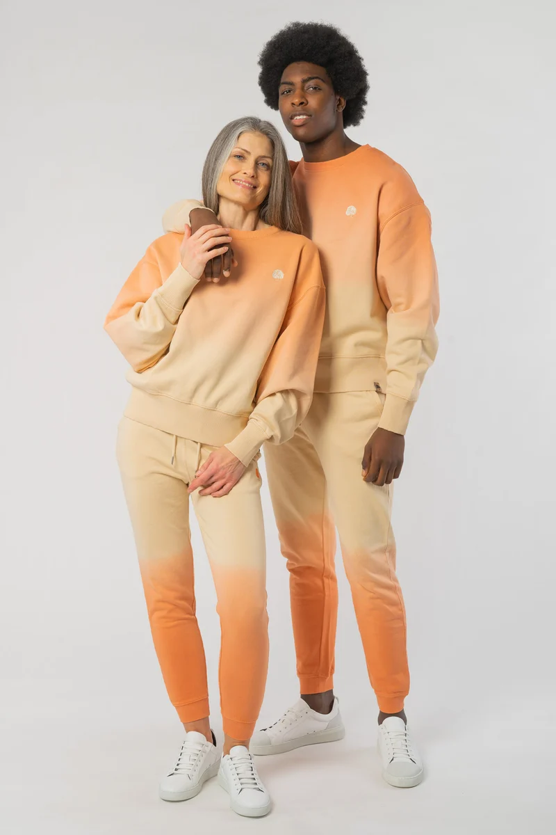 Dip Dye Jogginghose aus Bio Baumwolle