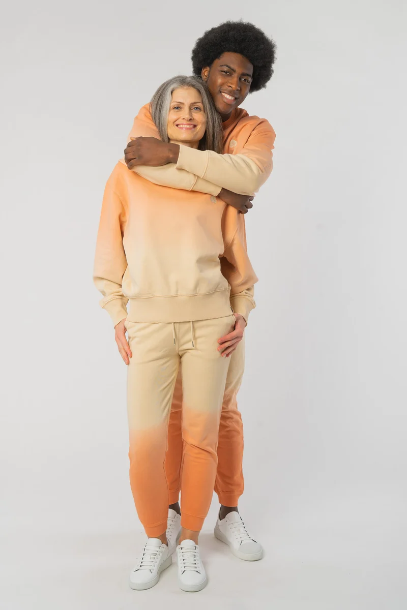 Dip Dye Jogginghose aus Bio Baumwolle