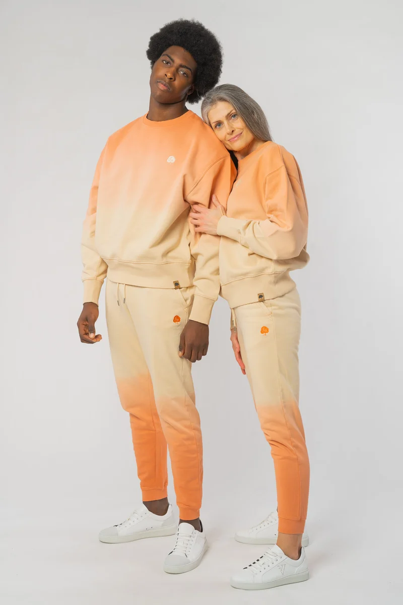 Dip Dye Jogginghose aus Bio Baumwolle