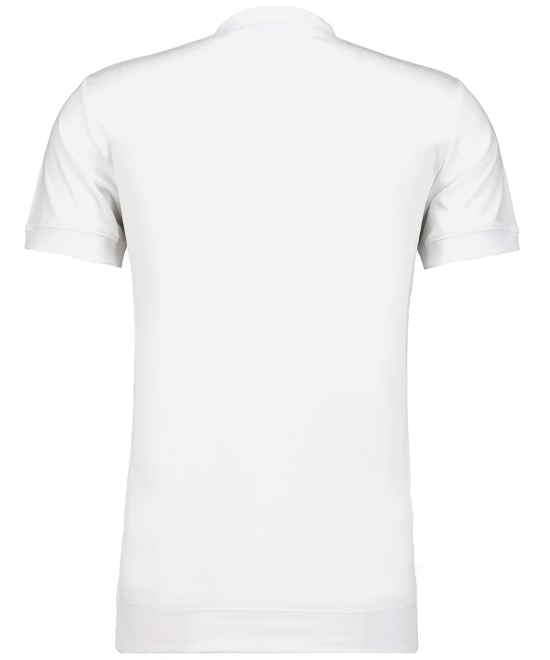 Pima T-Shirt Rundhals mit Bündchen