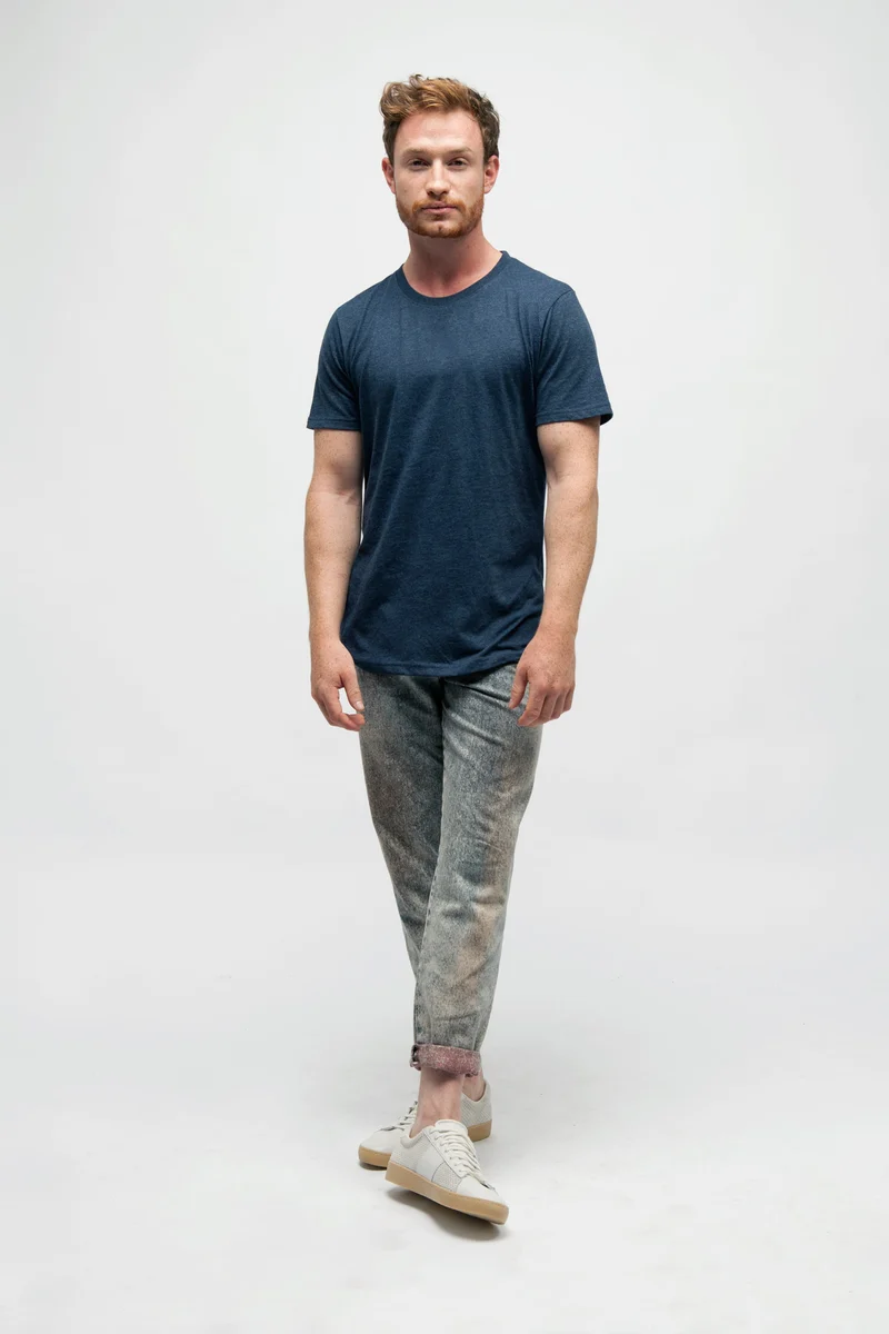 Recyceltes T-Shirt aus Bio Baumwolle und PET-Flaschen