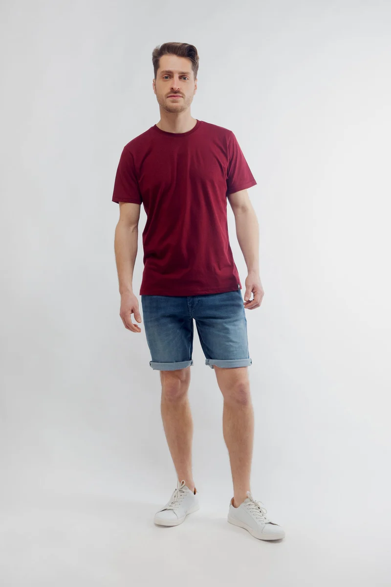 Recyceltes T-Shirt aus Bio Baumwolle und PET-Flaschen