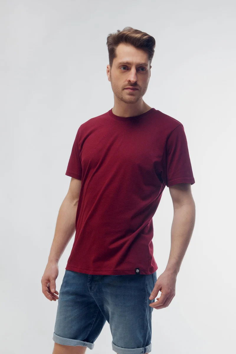 Recyceltes T-Shirt aus Bio Baumwolle und PET-Flaschen