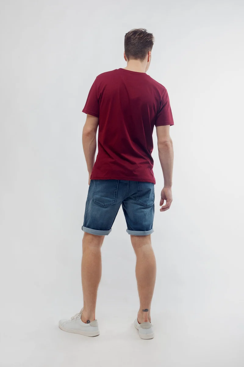Recyceltes T-Shirt aus Bio Baumwolle und PET-Flaschen