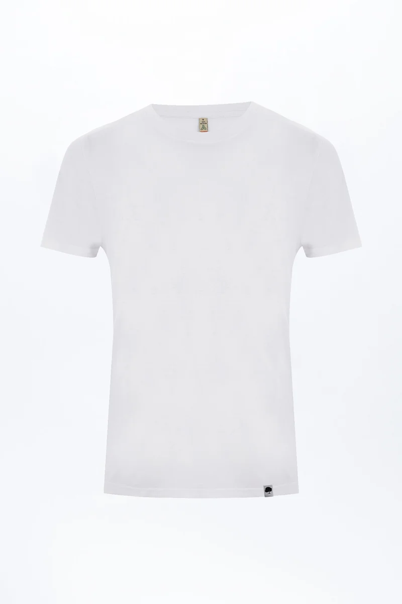 Recyceltes T-Shirt aus Bio Baumwolle und PET-Flaschen