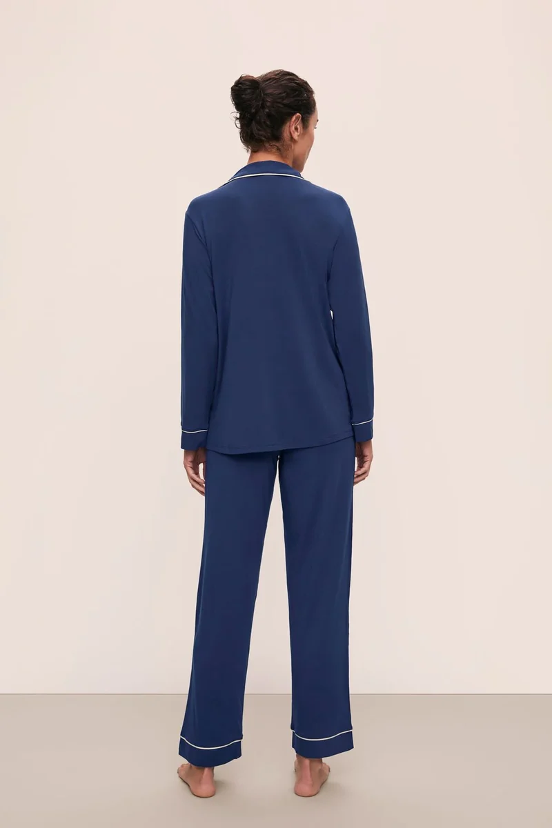 Gisele Long PJ Set Navy