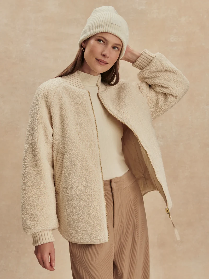 Serina Quilt Jacket Sandshell