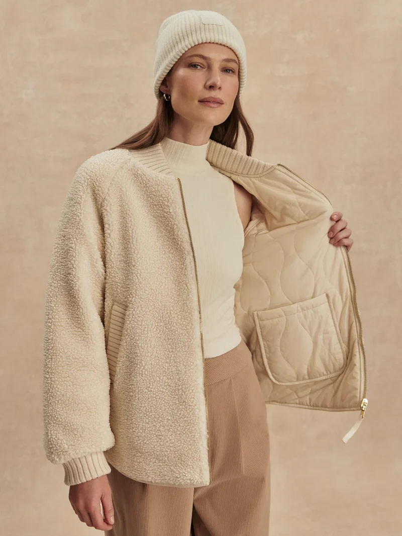 Serina Quilt Jacket Sandshell