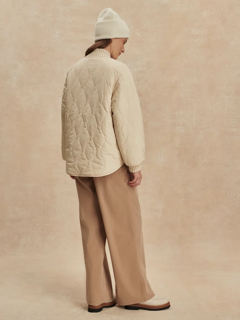 Serina Quilt Jacket Sandshell