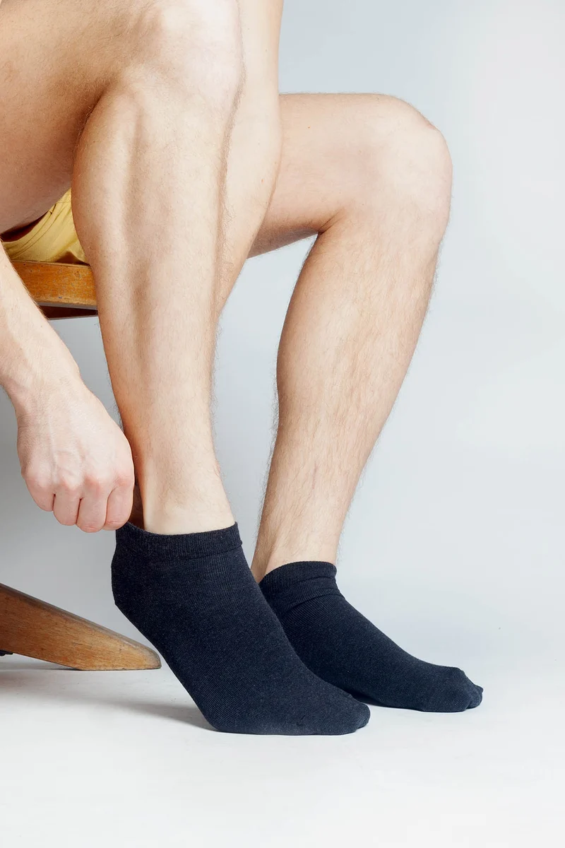 Sneaker-Socken aus Bio-Baumwolle